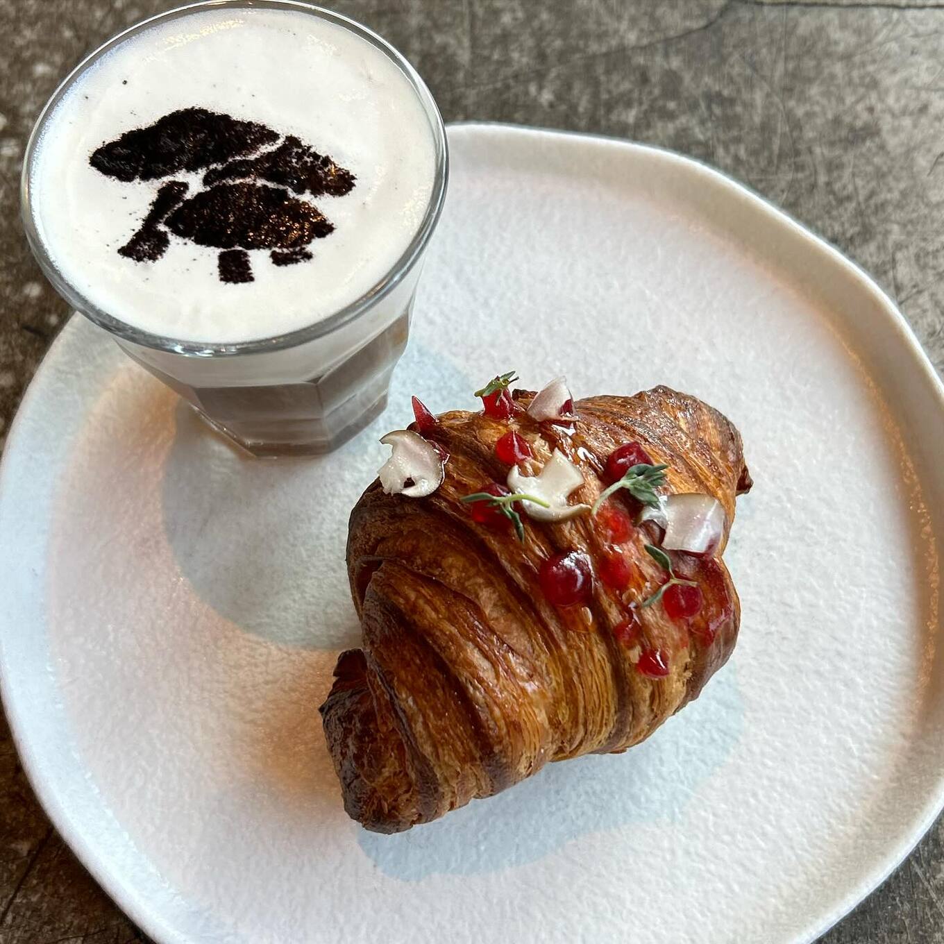 Mushroom Croissant Dirt Candy